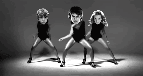 őrült harry potter hermione tánc